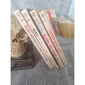 Vintage MAD Paperback Lot 4 Signet $1.25 Era Don Martin Al Jaffee - Nice Readers